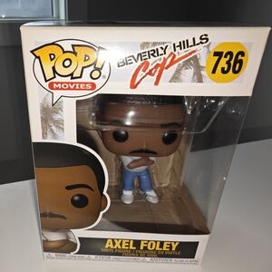 Funko Pop Axel Foley with Brown Jacket and Blue Jeans